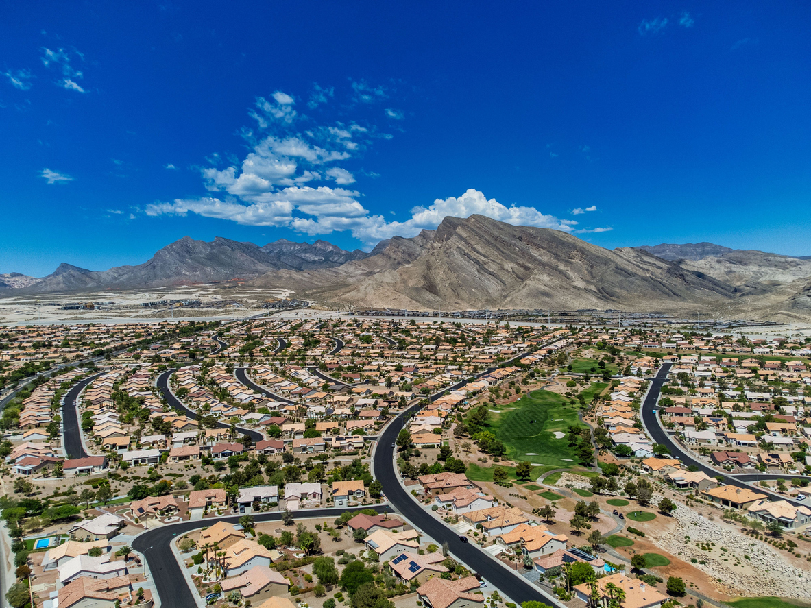 Panoramic Image of Sunrise Manor, NV